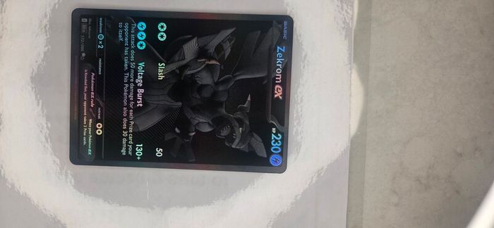 Zekrom ex 172/086 pokemon