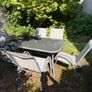 Garden Table and 7 Chairs Image 3