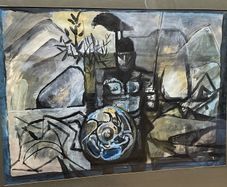 Charles Cullen Celtic warrior with crow