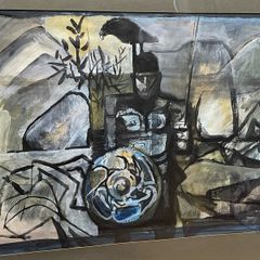 Charles Cullen Celtic warrior with crow