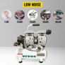 30L 750W Silent Air Compressor Portable Oil-free Air Compressor Pump Safe Solenoid Valve Workshop Repair Tire Inflation Image 3