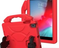 For Apple iPad Mini 4 / 5 Kids Friendly Case Shockproof Cover With Thumbs Up - Red