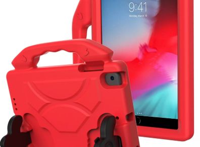 For Apple iPad Mini 4 / 5 Kids Friendly Case Shockproof Cover With Thumbs Up - Red