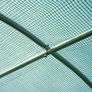 4x2 m Polytunnel Walk-in Greenhouse with Zip Door and Windows-Green (FREE SHIPPING) Image 5