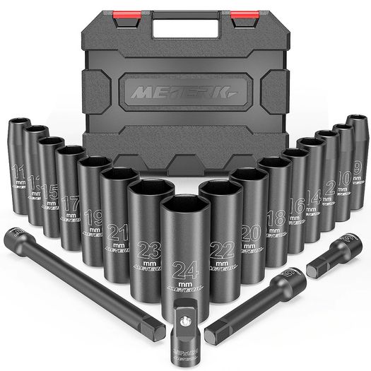 BRAND NEW Universal Socket Set 20PCS 1/2"