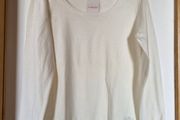 Camaieu Top Light Jumper Scoop Neck Shades of white/off white s. XL