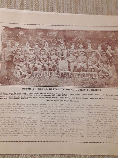 No  1  Royal  Dublin  Fusiliers  Book
