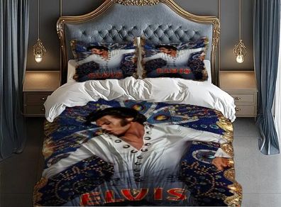 Elvis bedding set free postage