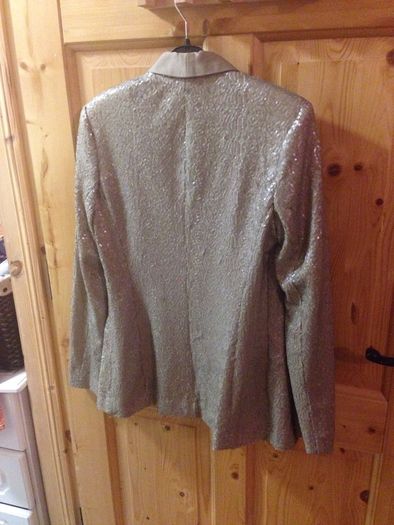 Brand new gold sequin blazer size 8