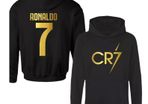 Ronaldo No 7 CR7 Inspired Soccer Hoodie/ T shirt Jumper footy merch Jumper Christiano Merch Ronaldo Tee Boys Girls Gift Top