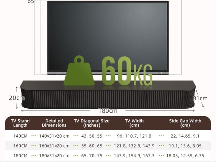 Floating TV Stand Unit with RGB LED Light - 180CM Wall Mounted TV Cabinet with Upgraded Storage & Rounded Edges, Modern TV Media Console for 65-75 Inch TVs