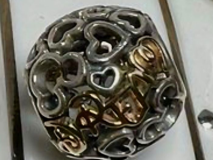 Pandora Disney Parks Exclusive Charm Open Works Hearts