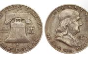 B.Franklin Half Dollar 1957 D