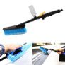 BRAND NEW Car Wash Brush Hose Adapter Vehicle Truck Cleaning Water Spray Nozzle Handle Brush Car Wash Sponges Tools Wheel Washing Brush Image 7