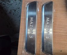 mazda 3 chrome plates