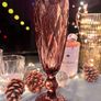 Elegant burgundy champaign glasses Image 3