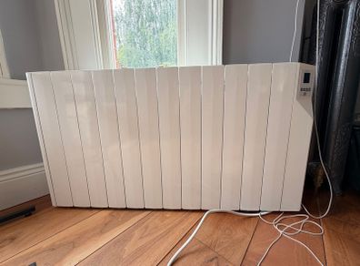 Pair of ATC Sun Ray RF 1500W Electric Thermal Radiators (12-Fin)