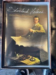 Sherlock Holmes Consulting Detective Board Game, Ystari Games - New