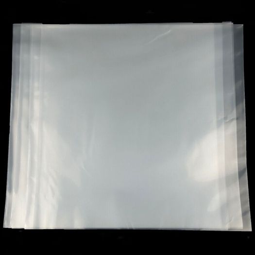 25 x Premium 12" Inch Vinyl Record Clear Protective Sleeves - 320 Gauge Thick MEDIUM DUTY & Safe Polythene / Polyethylene 320G