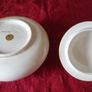 Vintage Pure Gold Gilt Italian Large Porcelain Tureen With Lid Made In Italy Image 8