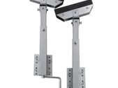 Boat Trailer Solid Bar Bow Support Set of 2 63 - 88 cm