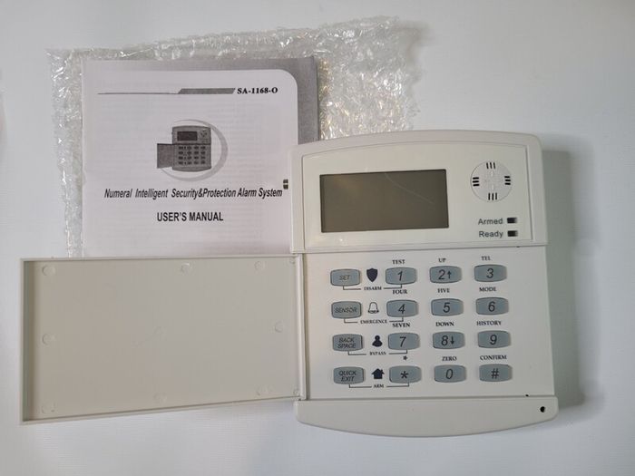 Complete home security alarm system
