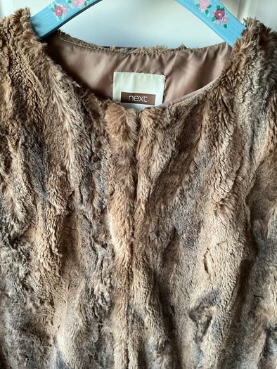 gilet fake fur next gilet size 12
