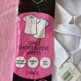 Girl's White Short Sleeve Shirts | 2 Pack Image 3