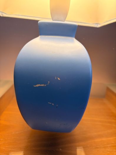 Blue Bedside Lamp