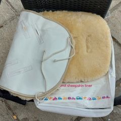Sheepskin liner for buggies