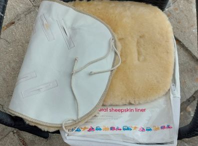 Sheepskin liner for buggies
