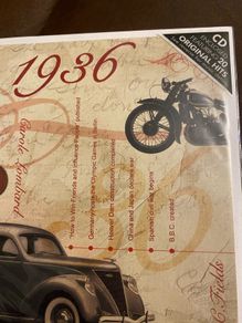 Birthday cd 1936