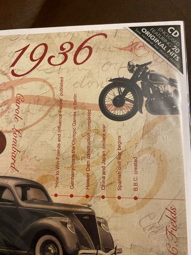 Birthday cd 1936