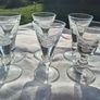 A Set of Cumbria Ware Hand Blown Toasting Glasses Image 2