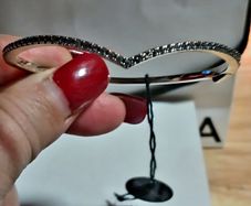 Pandora Sparkling Wishbone Bangle Brand New