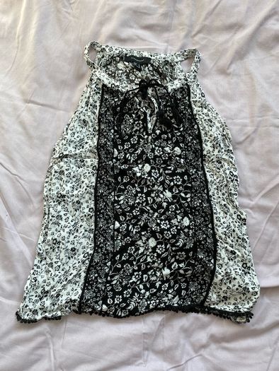 floral flowy top
