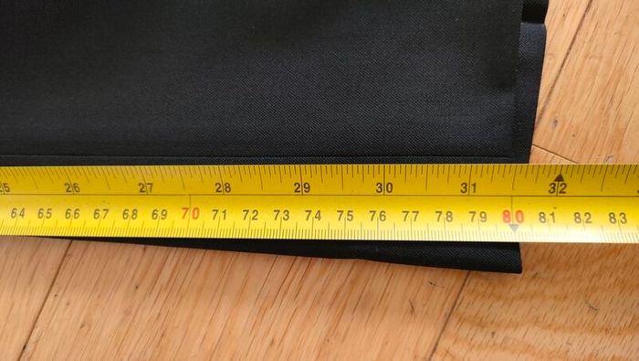 Scott formal men's trousers, black - new, never used.