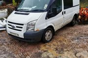 Ford transit 2011 2.2 fwd crew cab breaking