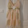 Peach and gold new dress size 12 Image 3