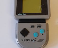 Quickshot Supervision Vintage Hand Held Console with Crystball Game