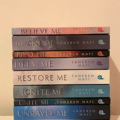 entire shatter me series by tahereh mafi