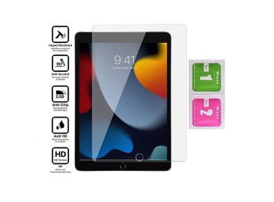 For iPad 10.2" 2021 9th Gen Tempered Glass Screen Protector Glass A2603 A2604 - FHT26IPTG