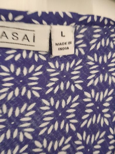 Blue Masai Sleeveless Top