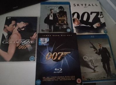 Bond 007 collection Blu-ray