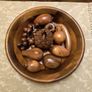 Carved Wooden Fruit. Image 2
