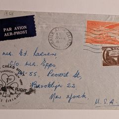 First Irish transatlantic flight cover