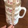 Indian Tree pattern lidded water jug / Coffee Pot Image 6
