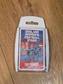 England Womens Football Stars Top Trumps Cards