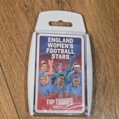 England Womens Football Stars Top Trumps Cards