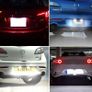 2PCS/Lot Car LED License Plate Lamp Light For Mazda 2 3 M2 M3 2011-2013 Rear Number Lamps White Auto Accessories LED Rear Taillight Image 6